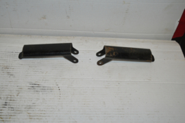 Voetsteun metalen duo set