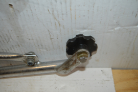 Achter rek L70 cm chroom