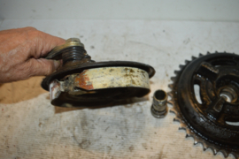 Royal Enfield kettingwiel/achter remplaat/adapter