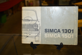 Simca 1301/1501 instructie boek