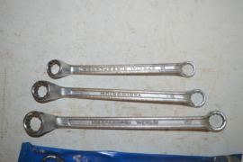 Chroom Vanadium ring sleutels 8 stuks