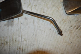 Spiegels/chroom/stel/ 10 mm/lengte 31 cm