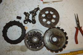 Nsu koppeling/huis/platen/veren/hoedjes