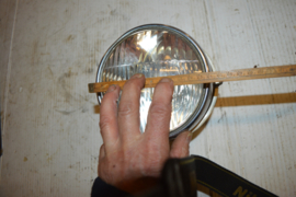 Koplamp huis 140mm/glas 130mm