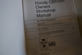 Honda CBX550 four/ Haynes boek
