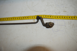 schakel stang lengte 45cm/dik 6.4mm