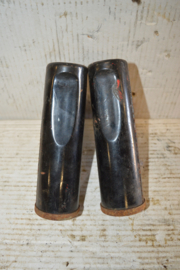 Koplamp oren metaal lengte 175 mm/diameter 39 mm