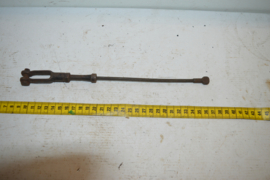 Remstang/kabel lengte 28cm/dik 5mm