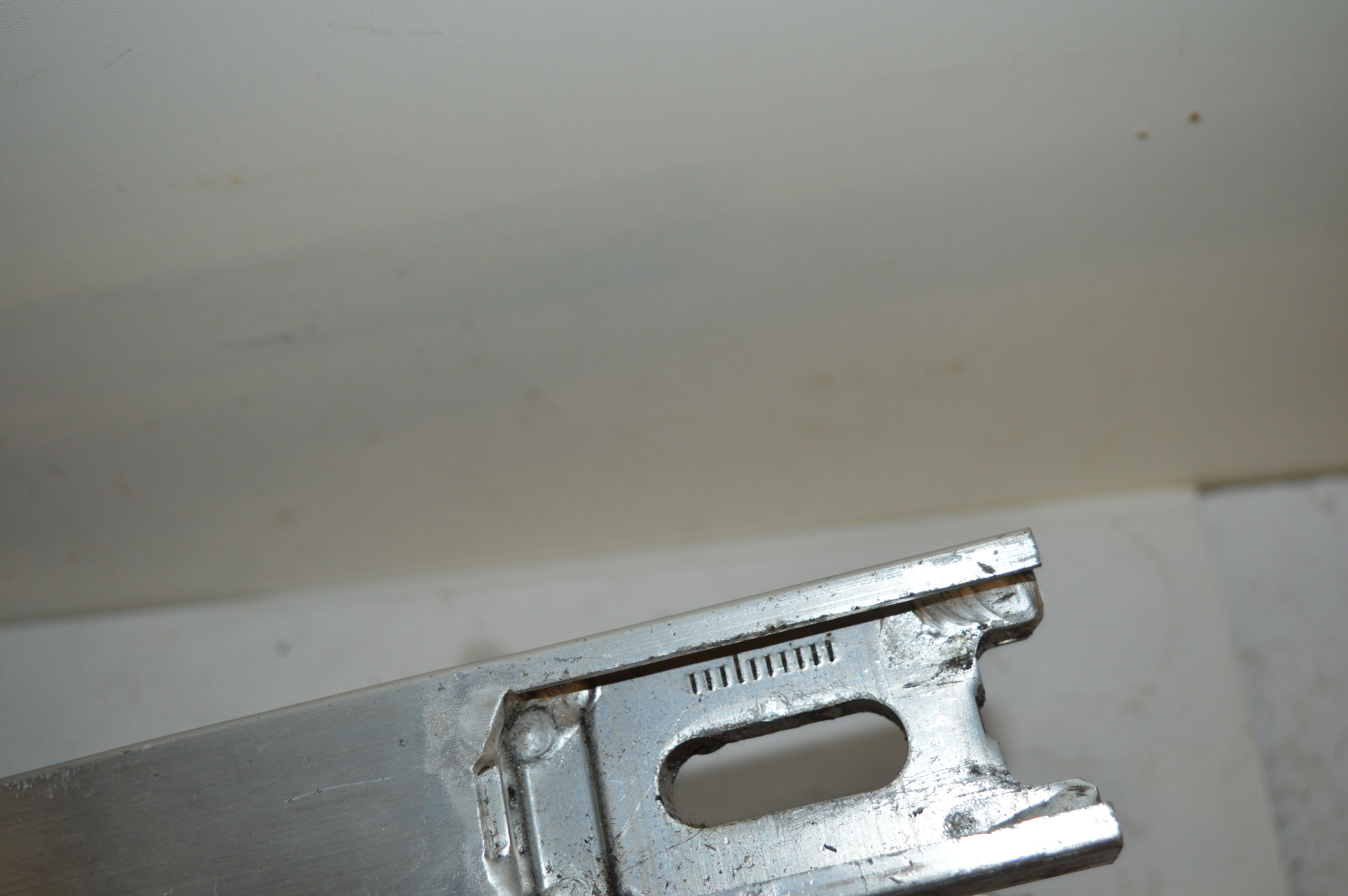 Achter Brug aluminium lengte 64 cm