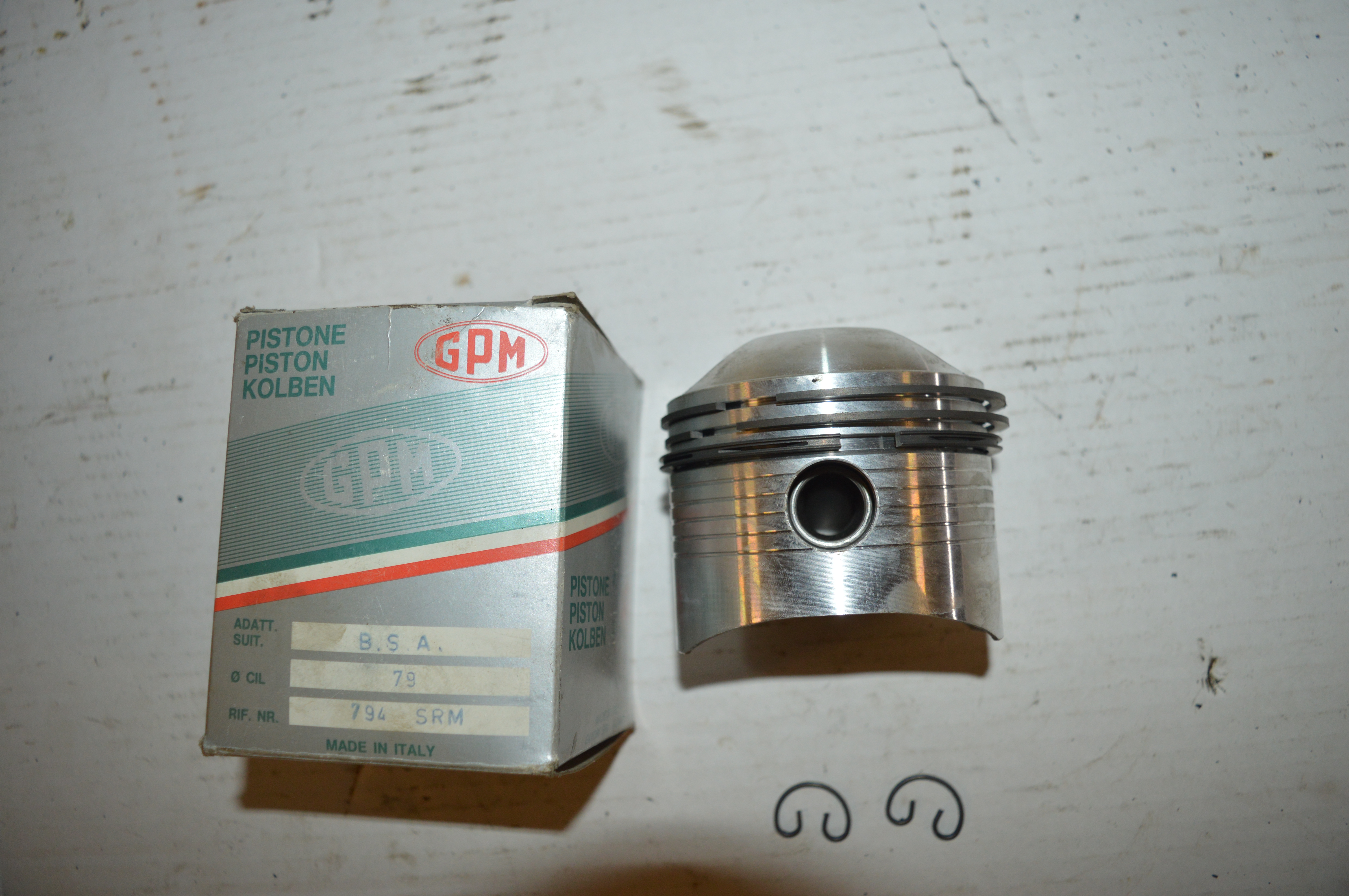 BSA Zuiger GPM 79/Italië/794 SRM/NOS