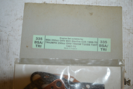 Bsa 335 pakking set B25/Triumph T25