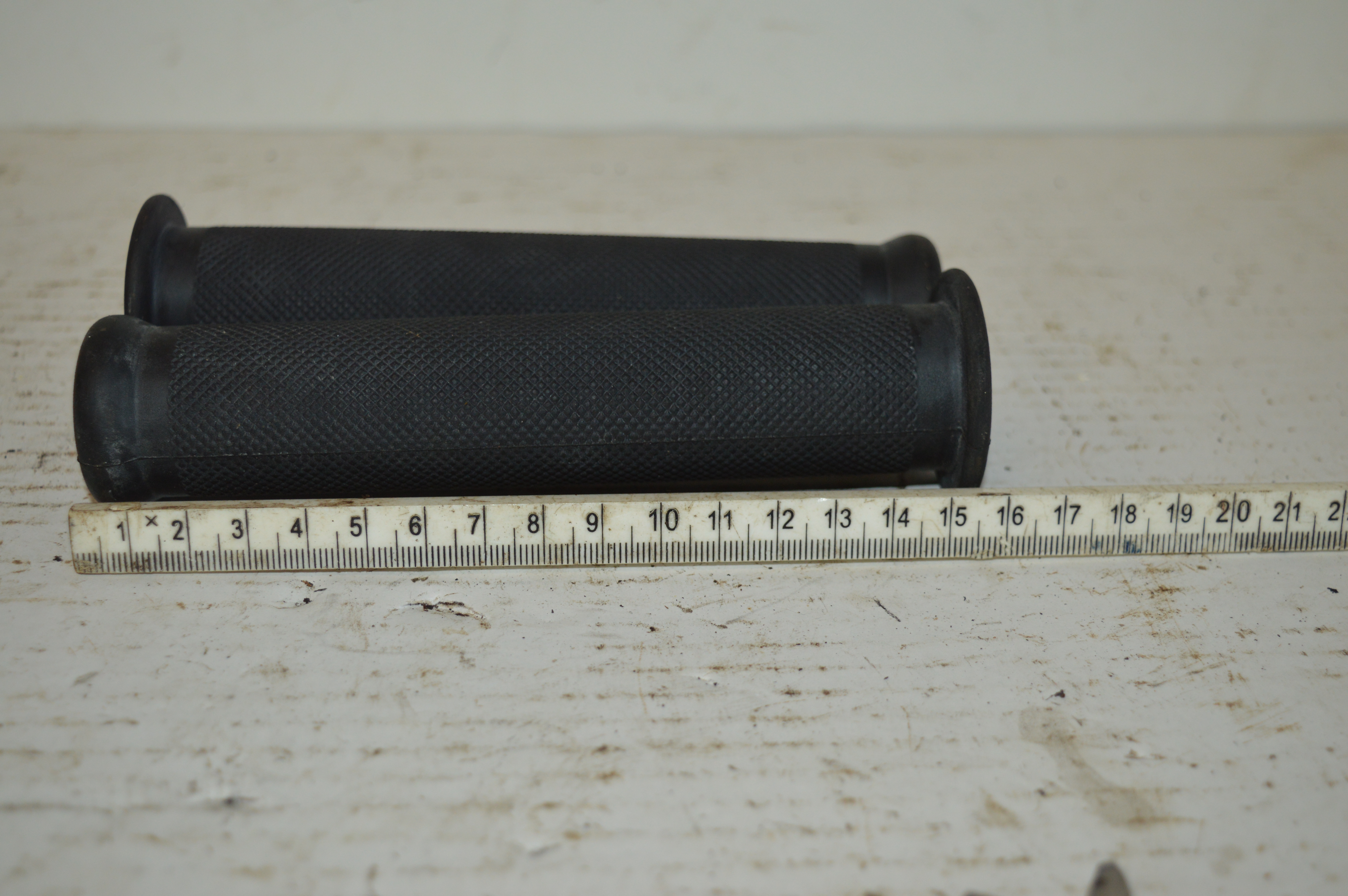 Stuur rubber duims/25 mm/lengte 155 mm