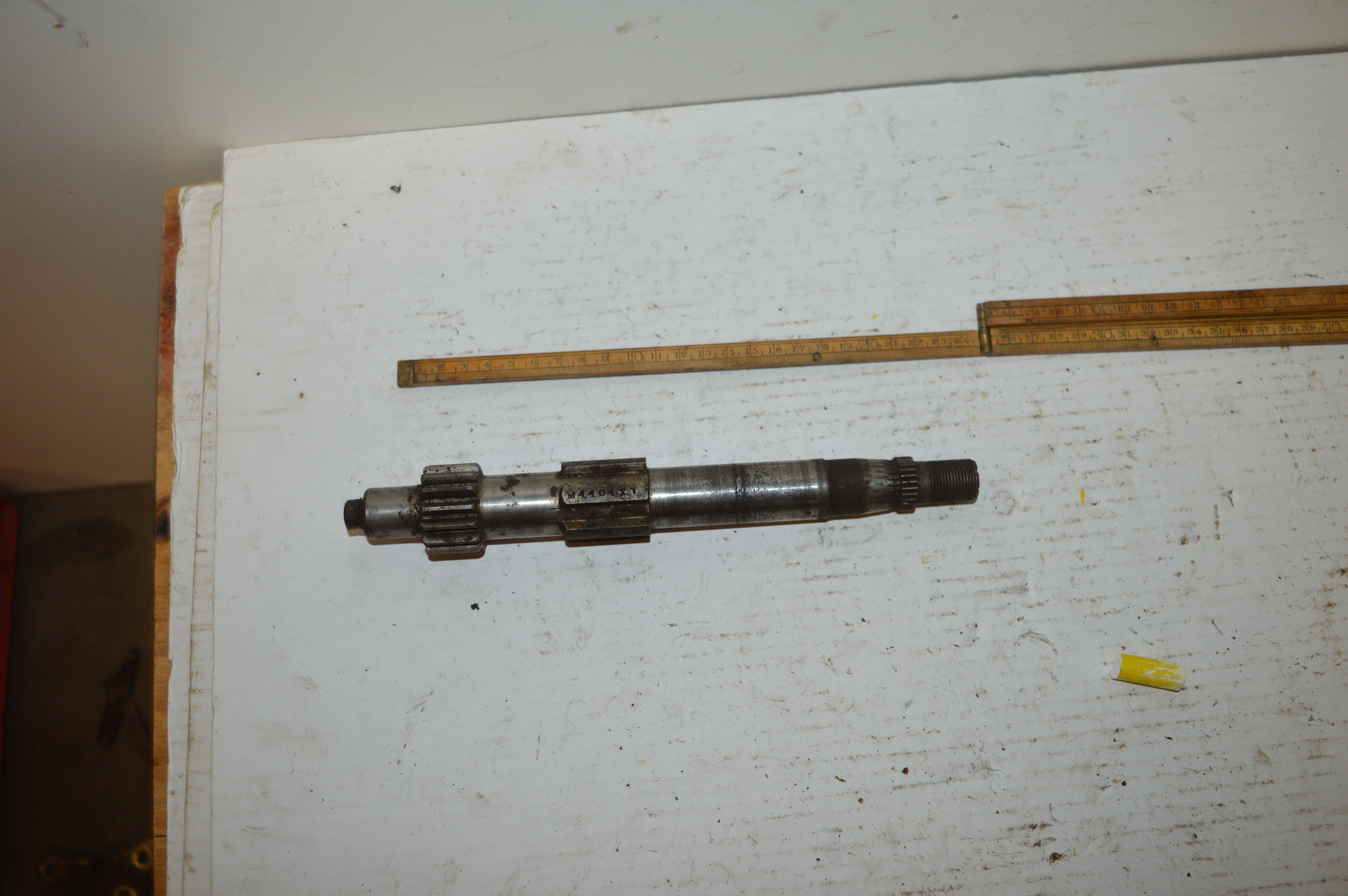Rudge 5/725  hoofdas versnelling  4 bak