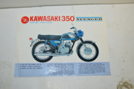 Kawasaki Avenger 350 model A7 (injectolube)