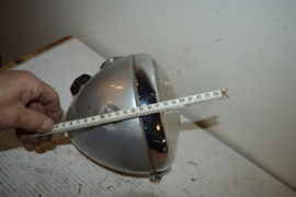 Koplamp 170 mm Lucas glas/ampere meter en schakelaar
