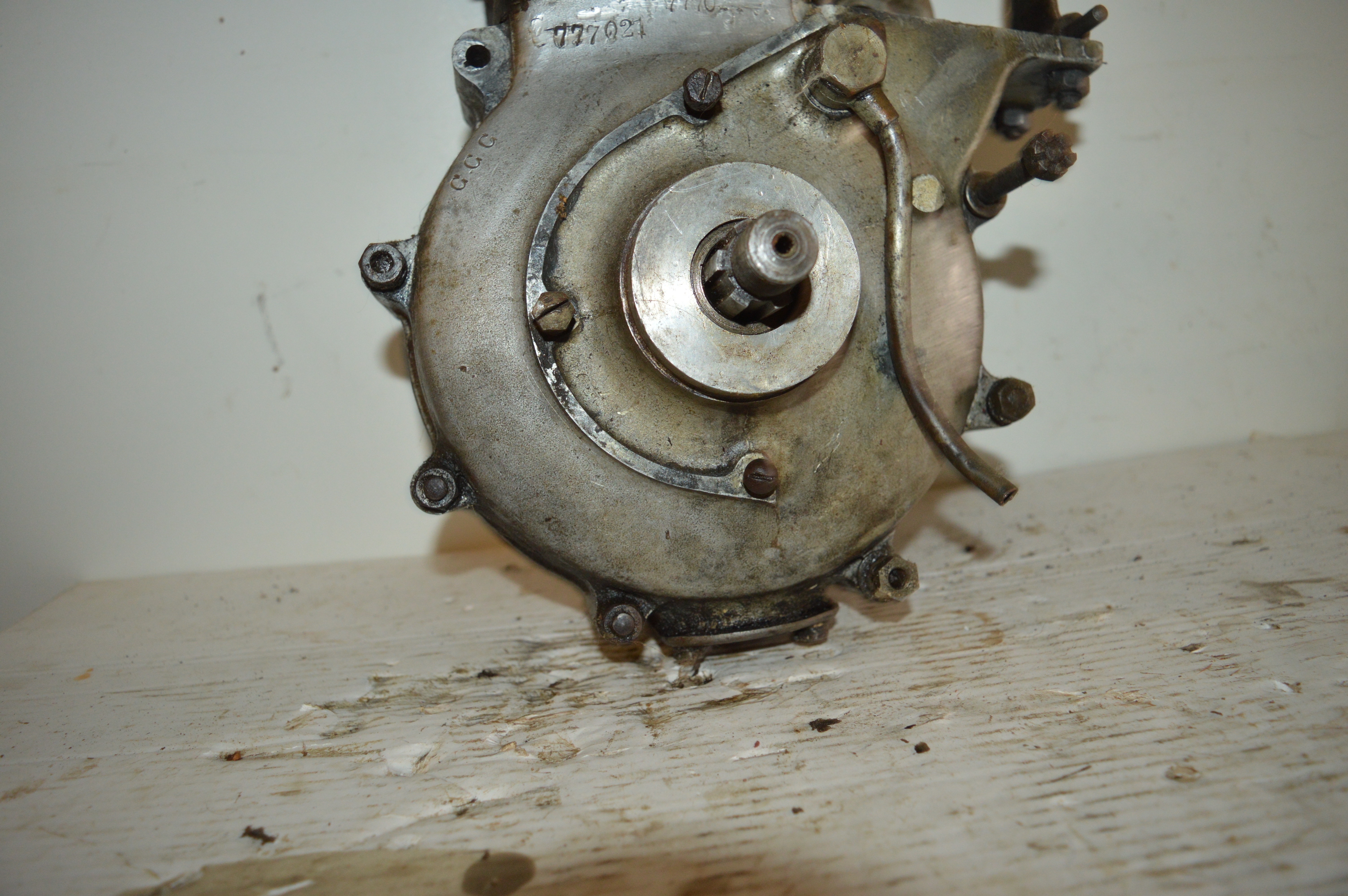 Triumph 3S zijklepblok 350 cc 1936-1945