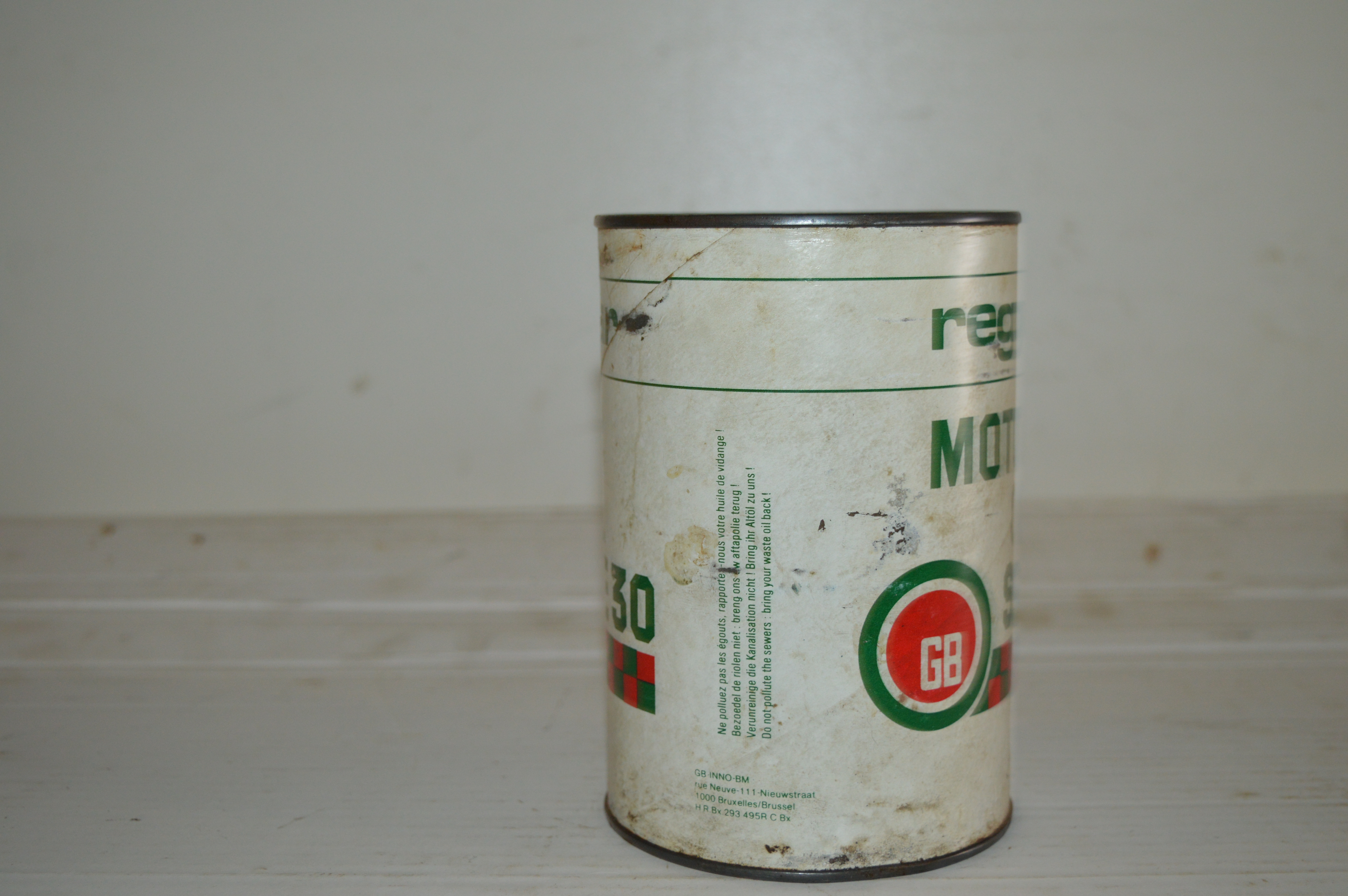 GB SAE 30 Motorolie blik vol