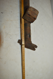 Zijspan klem/buis/bout lengte 26cm/breed 10cm/buis33mm/gat 39mm