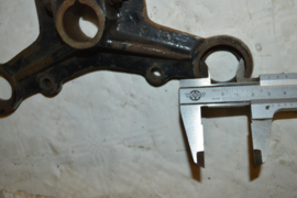 Voorvork bovenplaat lengte 21,5 cm/poot 30 mm