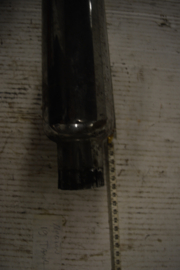 Uitlaat chroom lengte 80 cm/diameter 44 mm