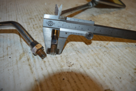 Spiegels/chroom/stel/ 10 mm/lengte 31 cm