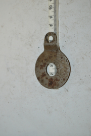 Stuurdemper onder plaat  70 mm