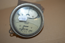 Ampère/warmte instrumenten meter auto
