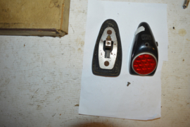 Achterlicht chroom nr 057/lengte 10 cmx 5 cm