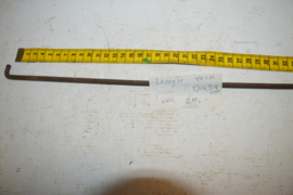 schakel stang lengte 44cm/dik 7mm
