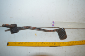Rempedaal plaat staal lengte 29 cm