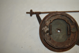 Matchless/AJS Remankerplaat 160/150mm/halve naaf type 1949