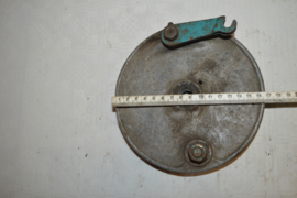 Matchless/AJS remankerplaat aluminium 165/160mm