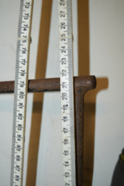 Spatbord beugel voorzijde met clip massief lengte 36,5 cm