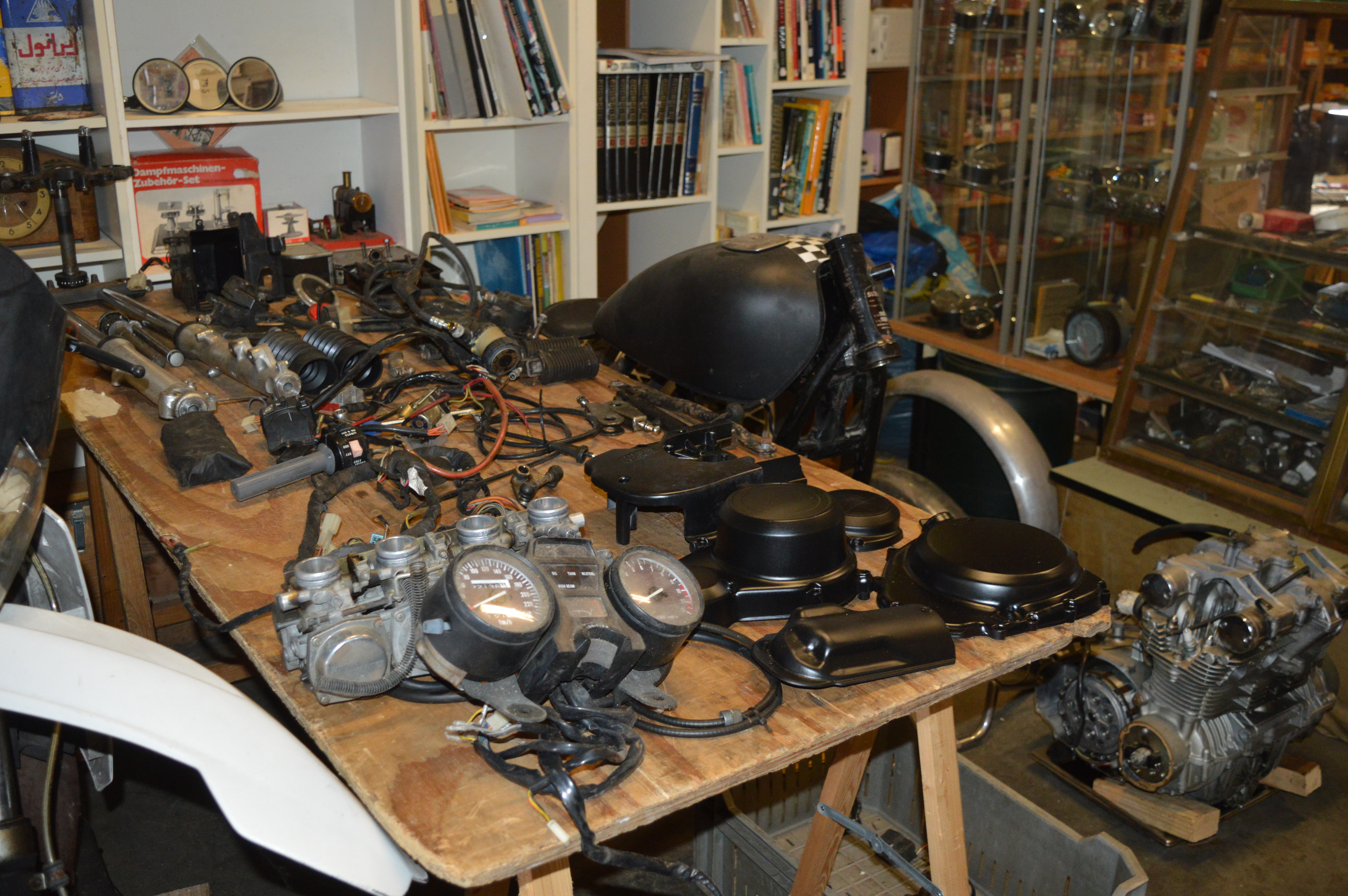Suzuki GS 550E/1982/ kenteken/stijfframe/project