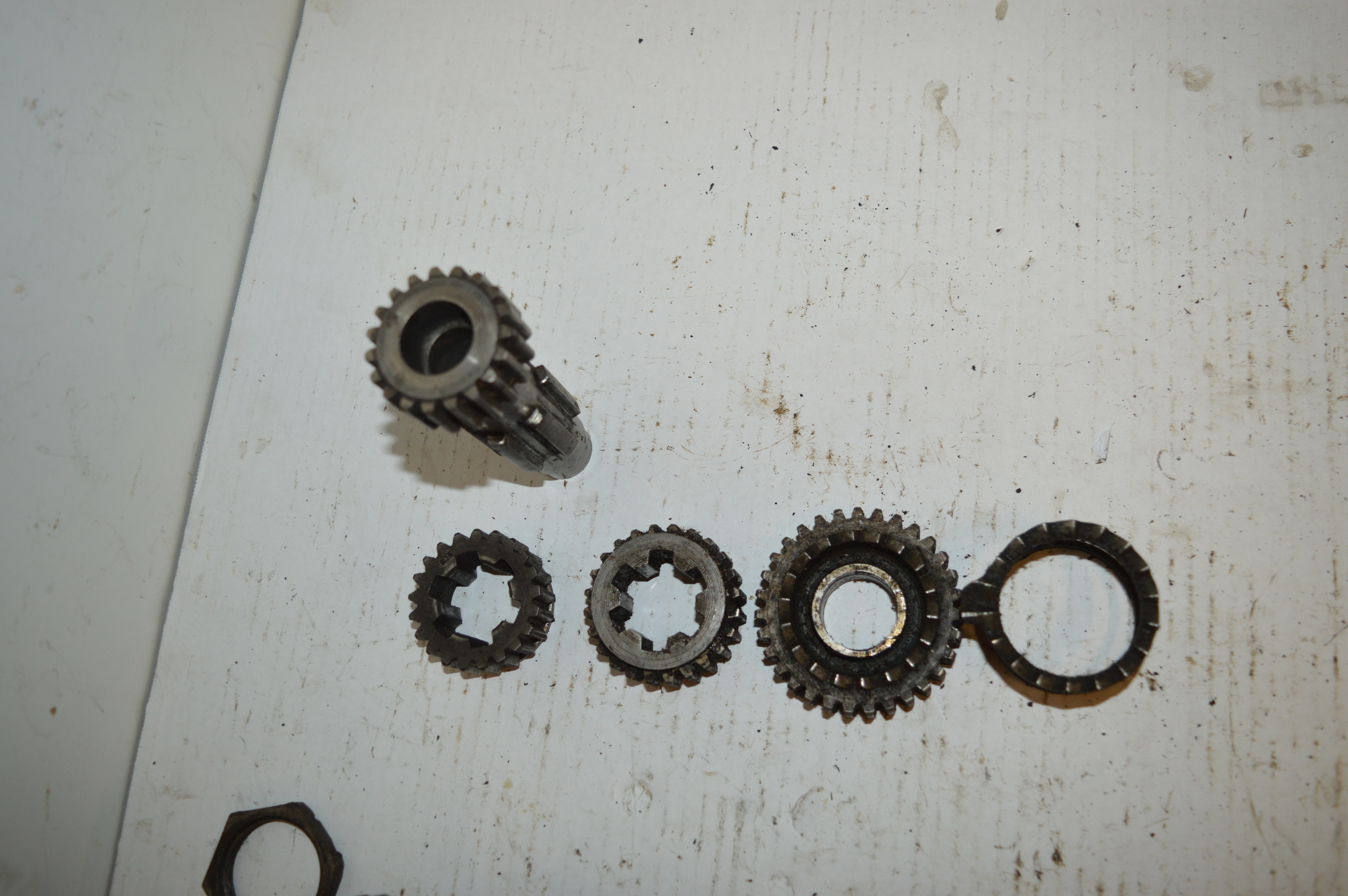 Rudge versnelling 4 bak 500 cc set