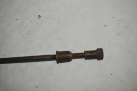 zijspan achter naaf wiel adapter/3 delen/lengte 32cm/diam13mm