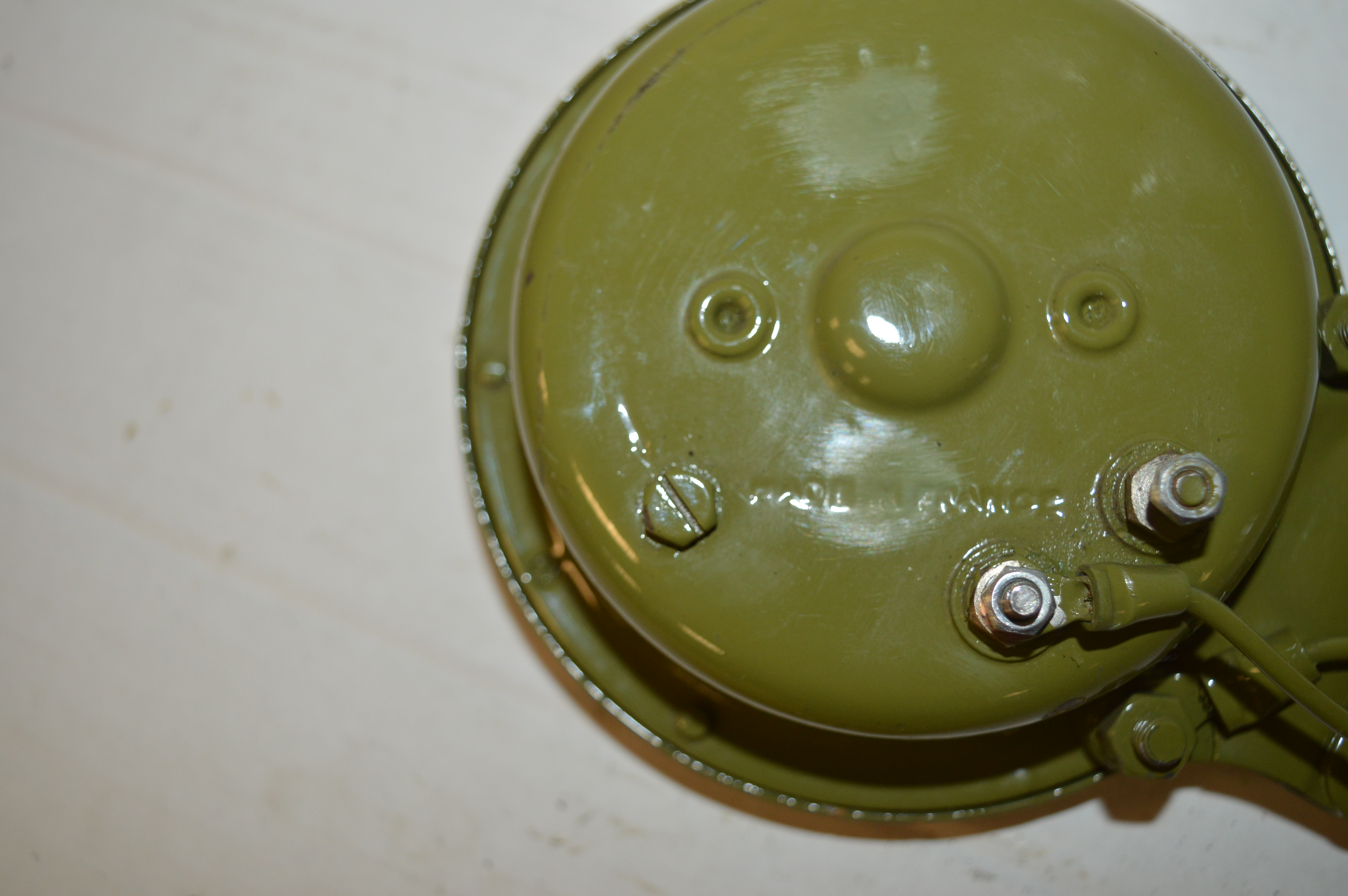 Toeter/claxon 6 volt/werking onbekend