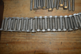 RVS Bouten lengte 50/60/70 mm/M 12 diameter