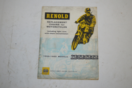 Renold 1950-1960 Motor ketting boek