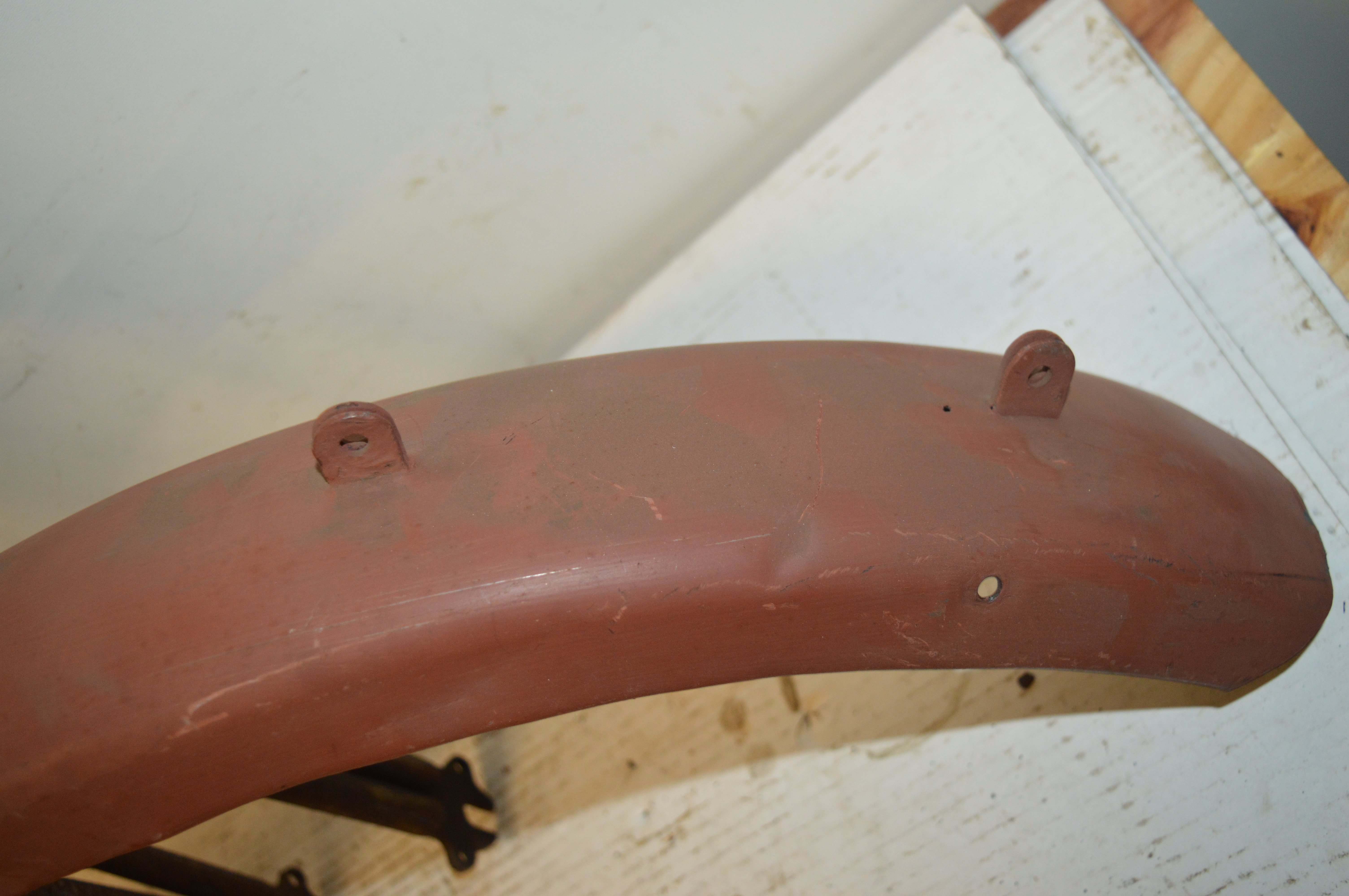 Spatbord voor Girder fork lengte 72 cm