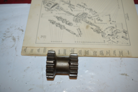 Bsa 24-4221 gearbox layshaft gear 17-20 tanden