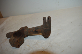 Zijspan klem/buis/bout lengte 26cm/breed 10cm/buis33mm/gat 39mm