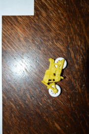 Honda racer geel mini model
