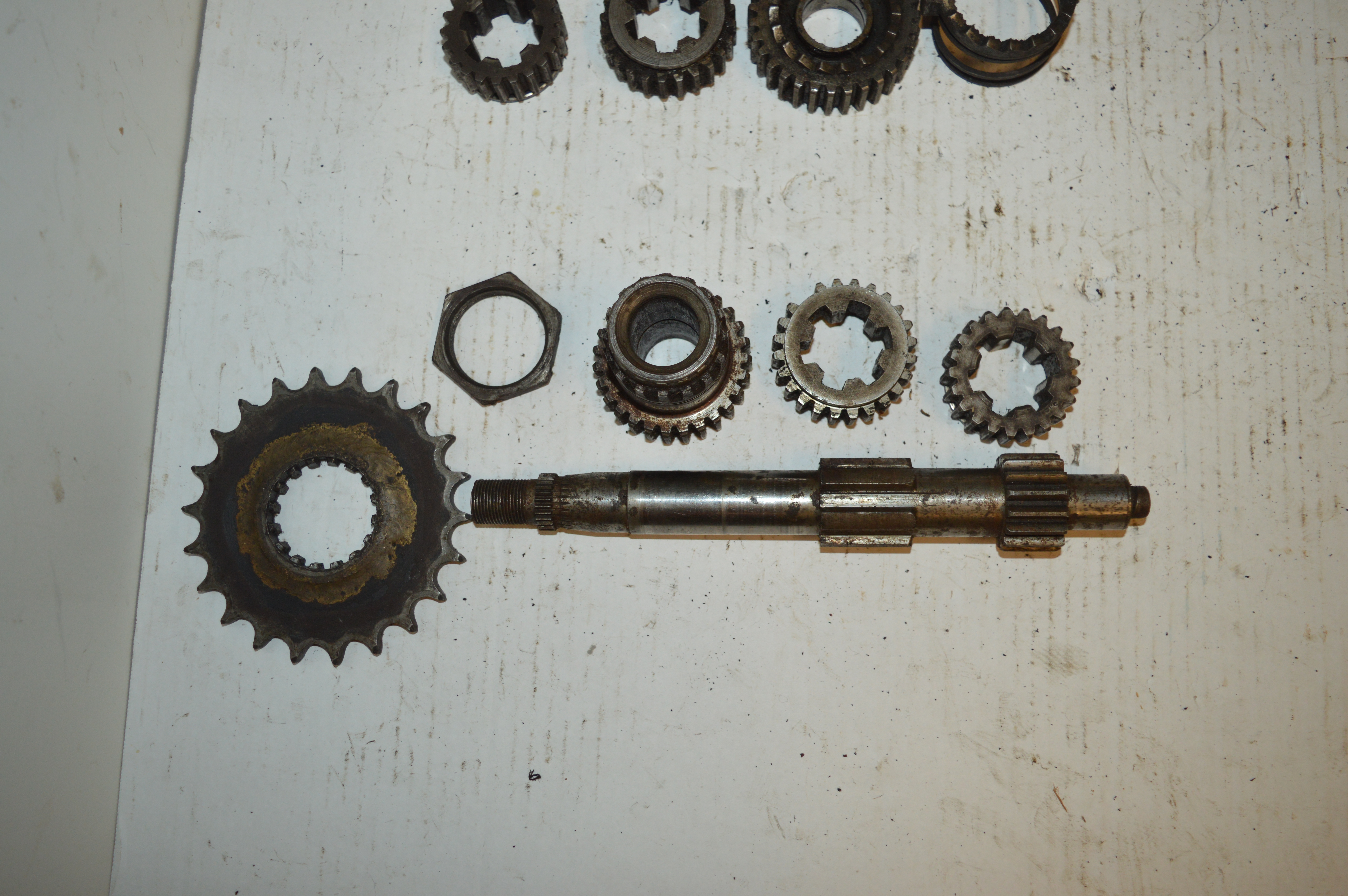 Rudge versnelling 4 bak 500 cc set