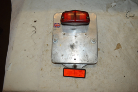 Kentekenplaat houder/Lucas achterlicht/reflector