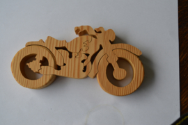 Motorfiets hout model