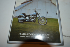 Harley Davidson folder 2001