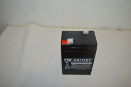 accu/batterij 6 volt 5 amp  onderhoudsvrij VMF