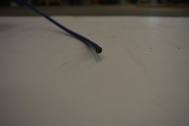 Bougie kabel blauw 7 mm