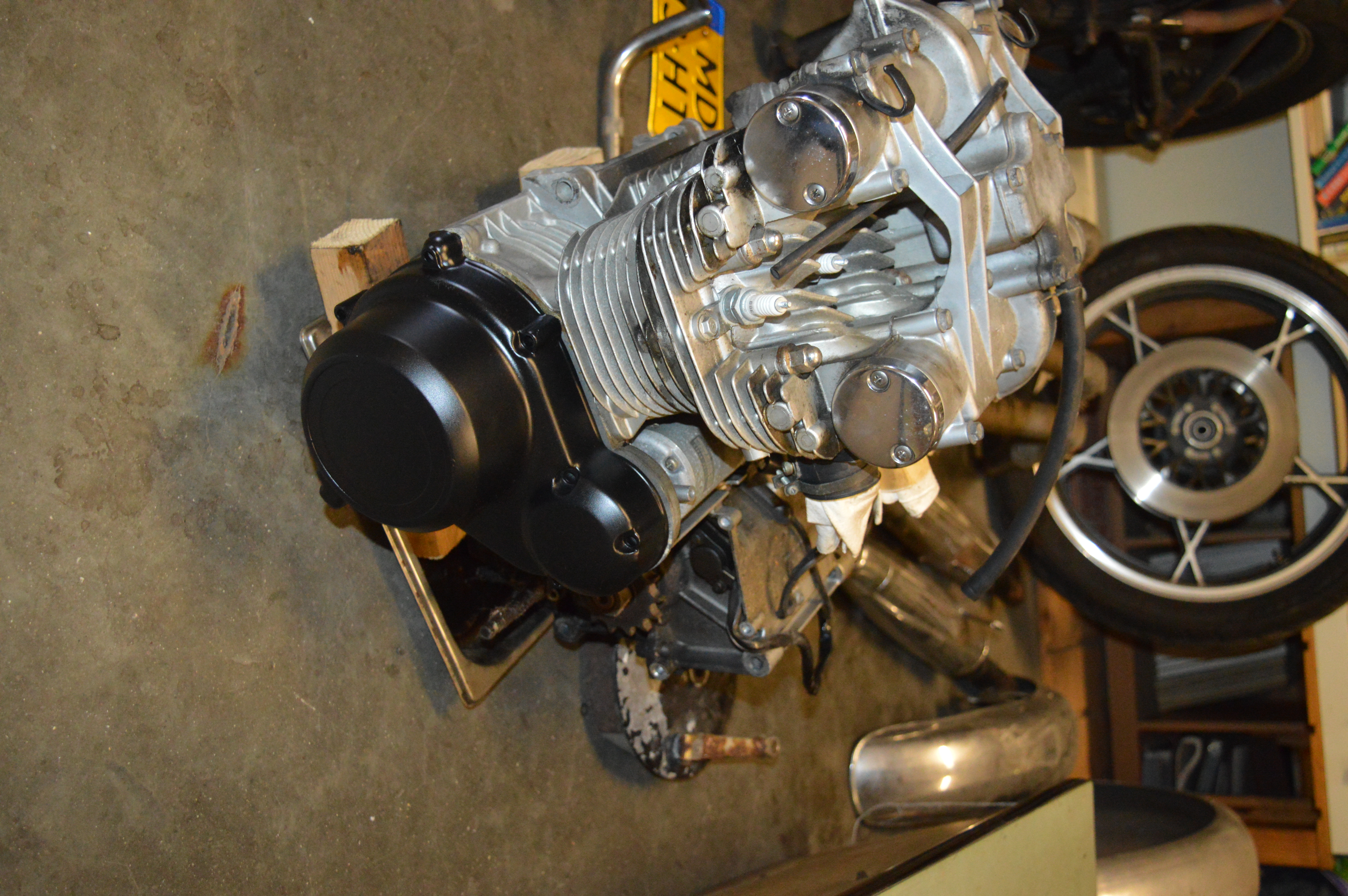 Suzuki GS 550E/1982/ kenteken/stijfframe/project